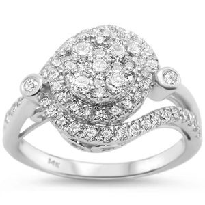 white gold diamond engagement ring